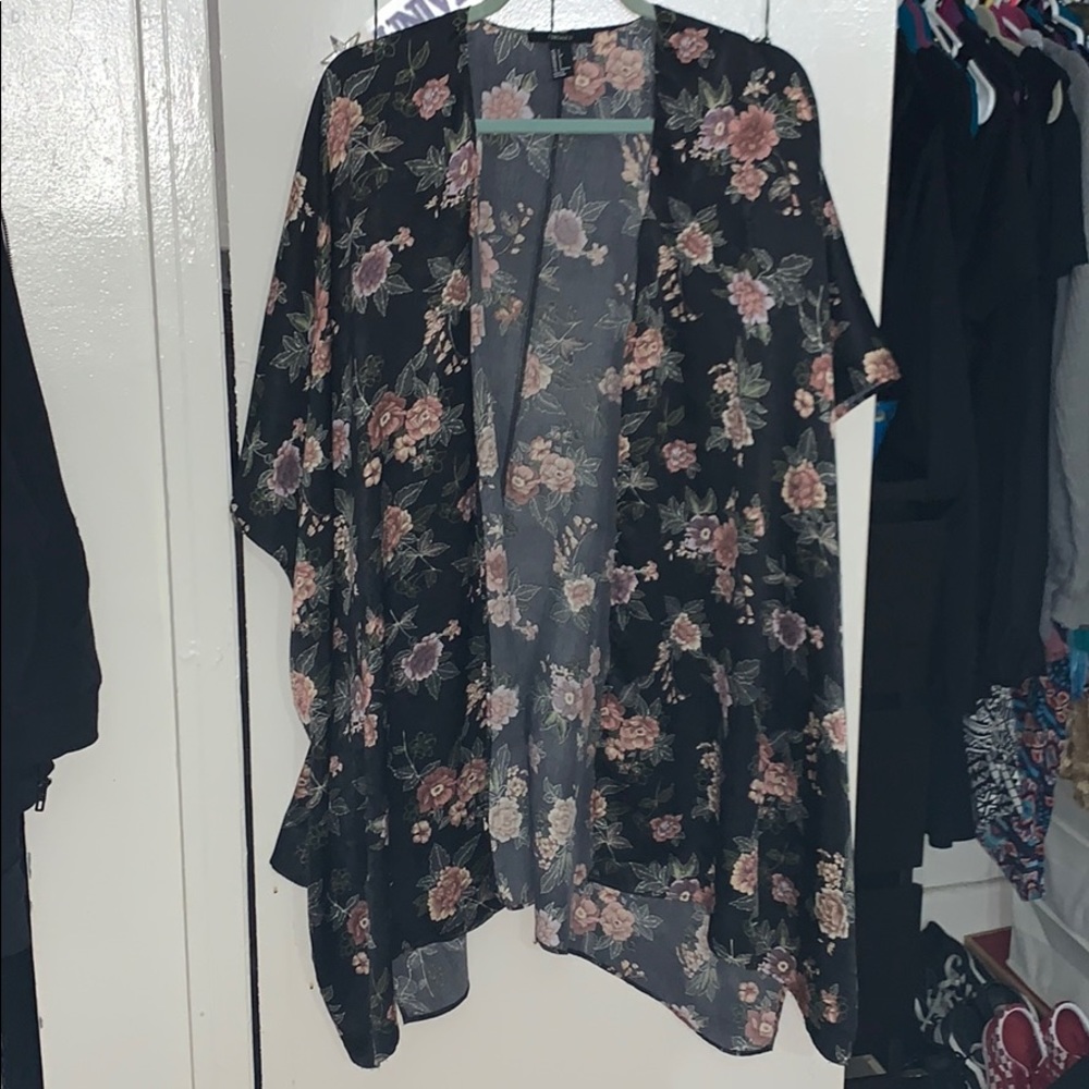 Floral Print Shrug